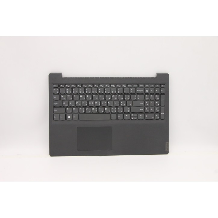 Lenovo 5CB0Z20955 Palmrest Top Case con tastiera, Arabo, grigio ferro, Senza retroilluminazione, US