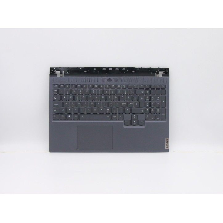 Lenovo 5CB0Z21009 Palmrest Top Case con tastiera, Europa del Nord, Retroilluminazione