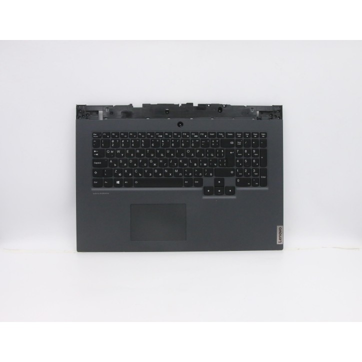 Lenovo 5CB0Z21105 Palmrest Top Case con tastiera, Bulgaro, Retroilluminazione, Senza lettore di impronte digitali, UK