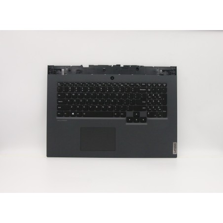 Lenovo 5CB0Z21107 Palmrest Top Case con tastiera, Inglese (Stati Uniti), Retroilluminazione, Senza_lettore di impronte digitali