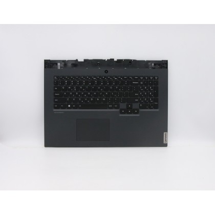 Lenovo 5CB0Z21115 C-Cover with keyboard, Greek, Backlight, Non-Fingerprint, US