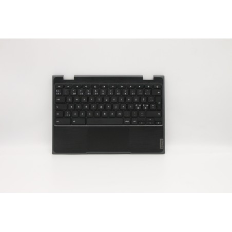 Lenovo 5CB0Z21488 Palmrest Top Case con tastiera, Europa del Nord, Senza_retroilluminazione