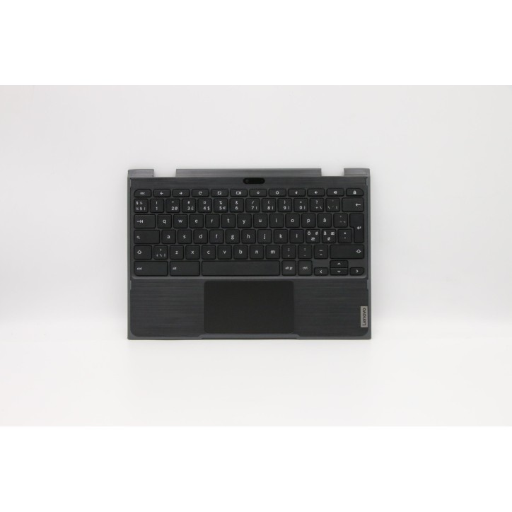 Lenovo 5CB0Z21527 Palmrest Top Case con tastiera, Europa del Nord, Senza_retroilluminazione