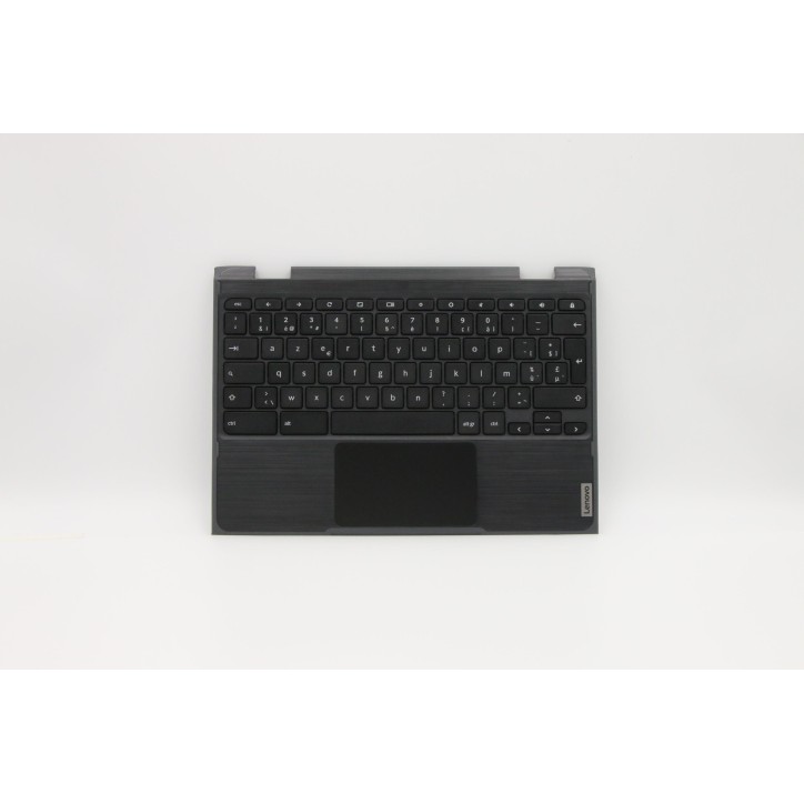 Lenovo 5CB0Z21552 Palmrest Top Case con tastiera, Belga, Senza retroilluminazione, UK