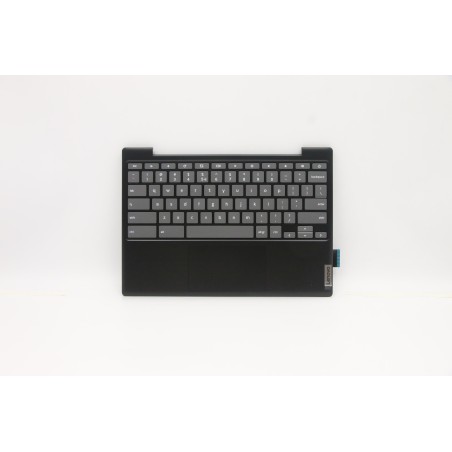 Lenovo 5CB0Z26752 Palmrest Top Case con tastiera, Inglese (Stati Uniti/Europa), Nero onice, Senza_retroilluminazione