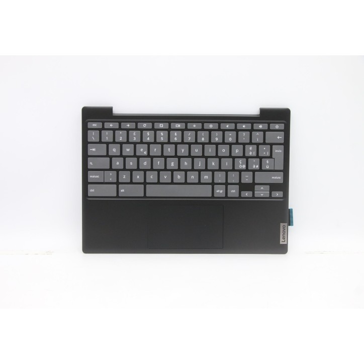 Lenovo 5CB0Z26757 C-Cover with keyboard, Italian, Onyx Black, Non-Backlight, UK