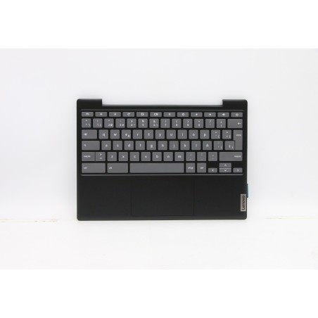 Lenovo 5CB0Z26762 C-Cover with keyboard, Spanish, Onyx Black, Non-Backlight, UK