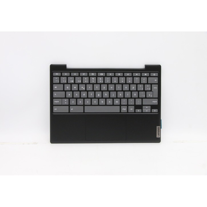 Lenovo 5CB0Z26762 C-Cover with keyboard, Spanish, Onyx Black, Non-Backlight, UK