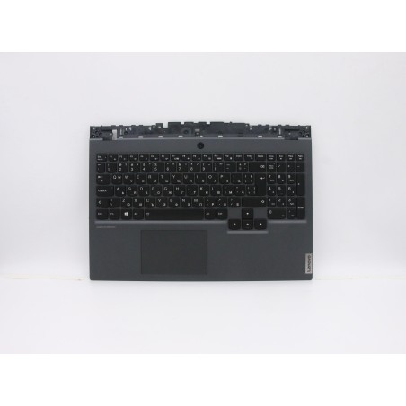 Lenovo 5CB0Z26768 Palmrest Top Case con tastiera, Bulgaro, Retroilluminazione, Senza lettore di impronte digitali, UK