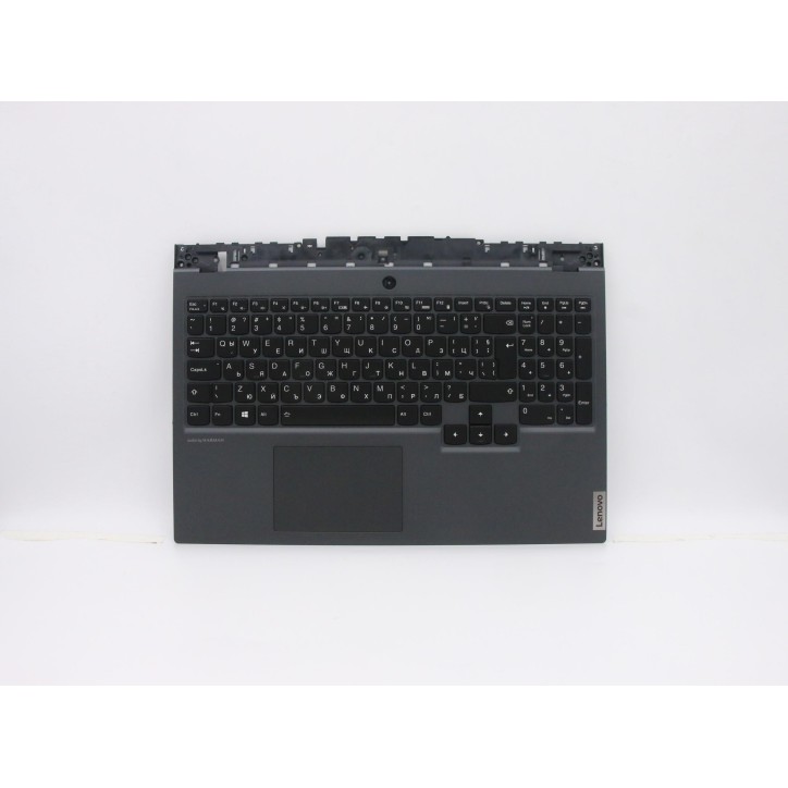 Lenovo 5CB0Z26768 Palmrest Top Case con tastiera, Bulgaro, Retroilluminazione, Senza lettore di impronte digitali, UK