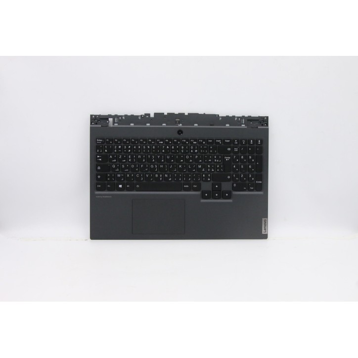 Lenovo 5CB0Z26896 Palmrest Top Case con tastiera, Francese (Arabo), Retroilluminazione RGB, Senza_lettore di impronte digitali