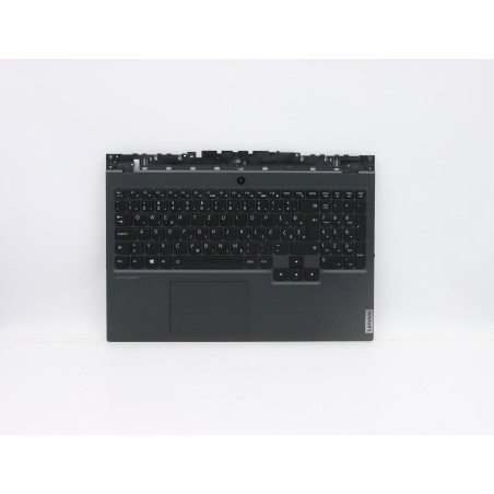 Lenovo 5CB0Z26910 Palmrest Top Case con tastiera, Sloveno, Retroilluminazione RGB, Senza_lettore di impronte digitali
