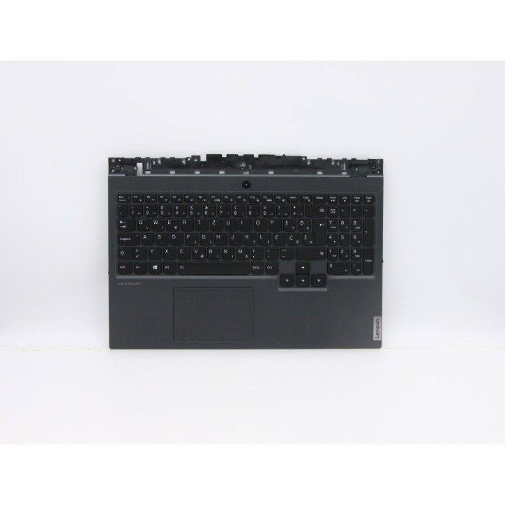 Lenovo 5CB0Z26910 Palmrest Top Case con tastiera, Sloveno, Retroilluminazione RGB, Senza_lettore di impronte digitali