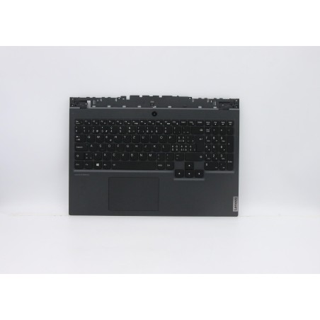 Lenovo 5CB0Z26912 Palmrest Top Case con tastiera, Svizzera, Retroilluminazione RGB, Senza_lettore di impronte digitali
