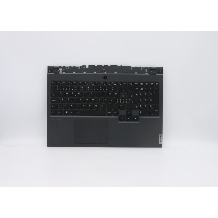 Lenovo 5CB0Z26912 Palmrest Top Case con tastiera, Svizzera, Retroilluminazione RGB, Senza_lettore di impronte digitali
