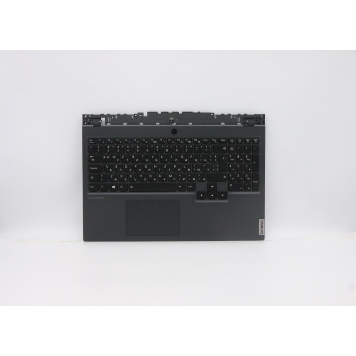 Lenovo 5CB0Z27667 Palmrest Top Case con tastiera, Bulgaro, Retroilluminazione, Senza lettore di impronte digitali, UK