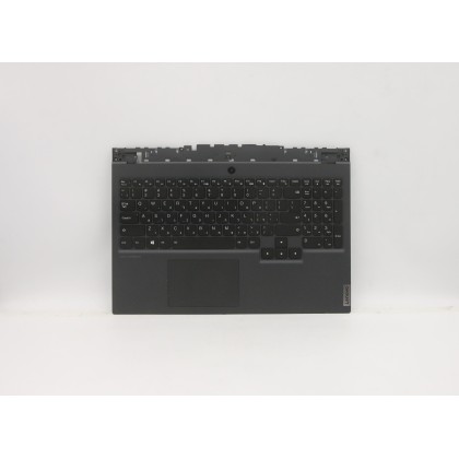 Lenovo 5CB0Z27709 Palmrest Top Case con tastiera, Ebraico, Retroilluminazione RGB, Senza_lettore di impronte digitali
