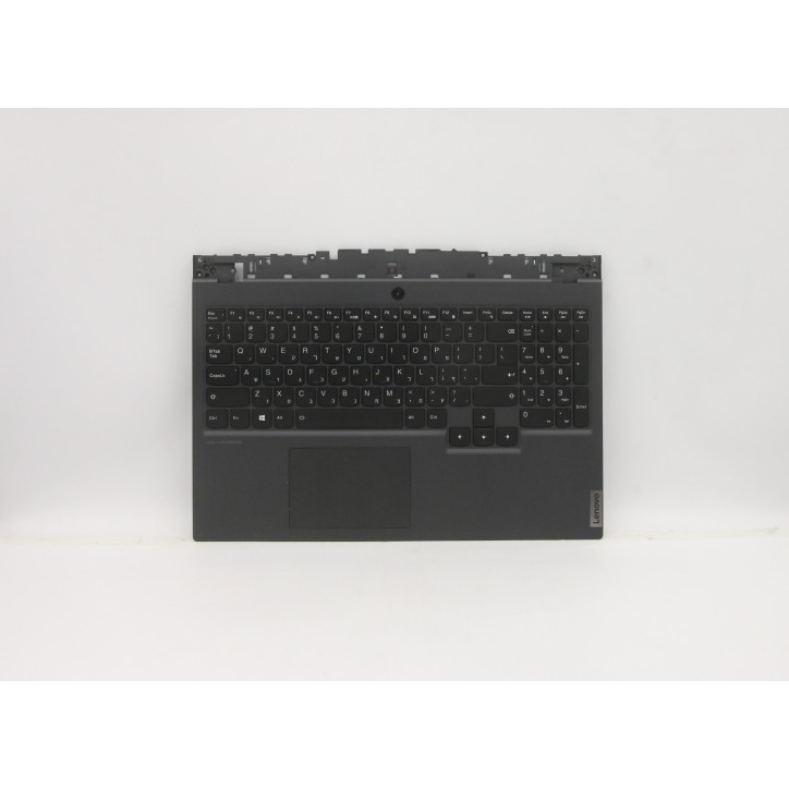 Lenovo 5CB0Z27709 Palmrest Top Case con tastiera, Ebraico, Retroilluminazione RGB, Senza_lettore di impronte digitali