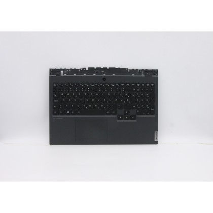 Lenovo 5CB0Z27719 Palmrest Top Case con tastiera, Sloveno, Retroilluminazione RGB, Senza_lettore di impronte digitali
