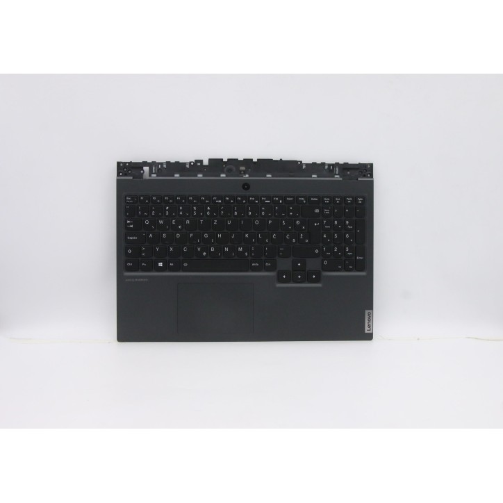 Lenovo 5CB0Z27719 Palmrest Top Case con tastiera, Sloveno, Retroilluminazione RGB, Senza_lettore di impronte digitali