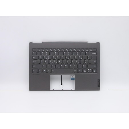 Lenovo 5CB0Z27771 Palmrest Top Case con tastiera, Greco, Retroilluminazione