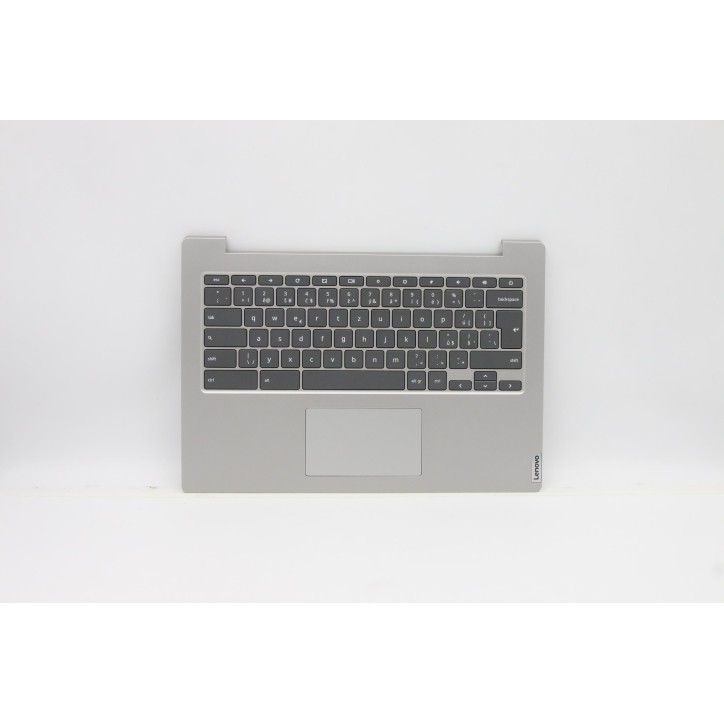 Lenovo 5CB0Z27783 Palmrest Top Case con tastiera, Ceco/Slovacco, Grigio platino, UK