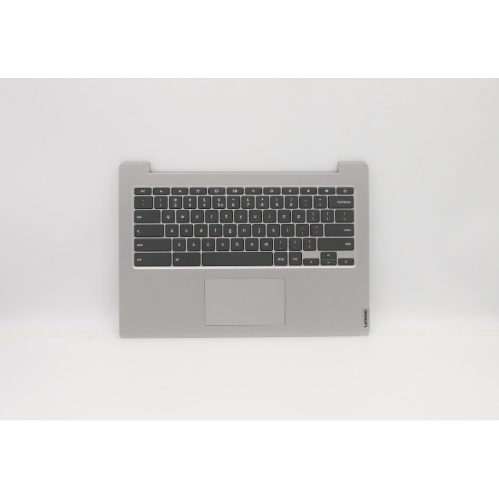 Lenovo 5CB0Z27785 Palmrest Top Case con tastiera, Inglese (Stati Uniti/Europa), Grigio platino, Senza_retroilluminazione