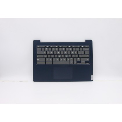 Lenovo 5CB0Z27786 Palmrest Top Case con tastiera, Inglese (Stati Uniti), Blu scuro, Senza_retroilluminazione