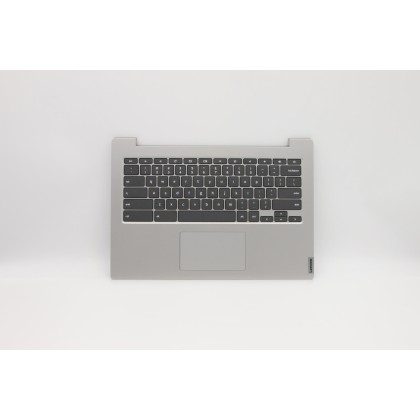 Lenovo 5CB0Z27787 Palmrest Top Case con tastiera, Inglese (Stati Uniti), Grigio platino, Senza_retroilluminazione