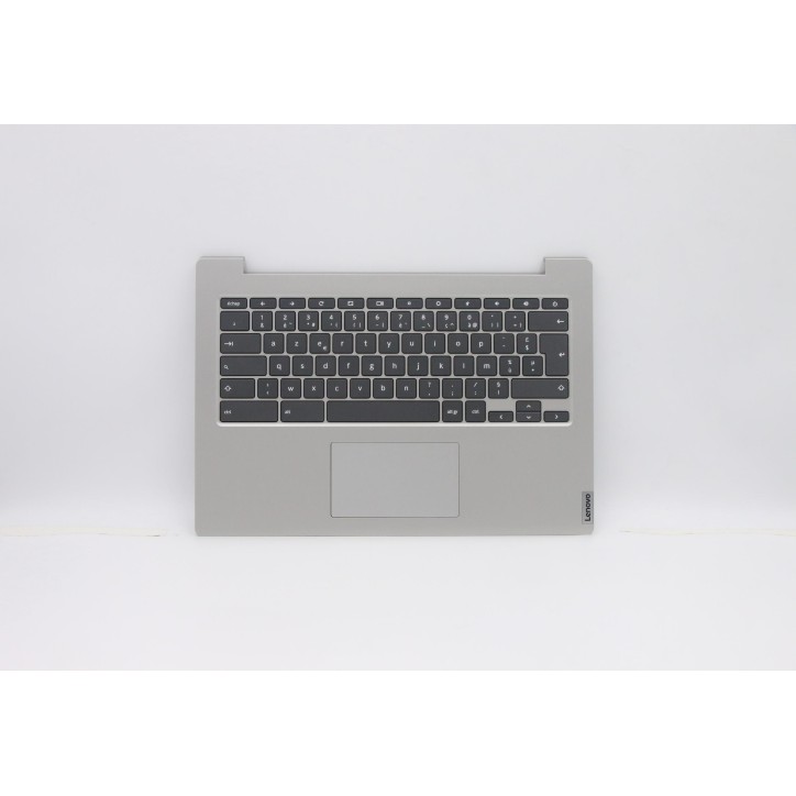 Lenovo 5CB0Z27789 C-Cover with keyboard, French, Platinum Grey, Non-Backlight, US