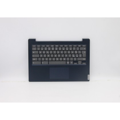 Lenovo 5CB0Z27804 C-Cover with keyboard, Italian, Abyss Blue, Non-Backlight, UK