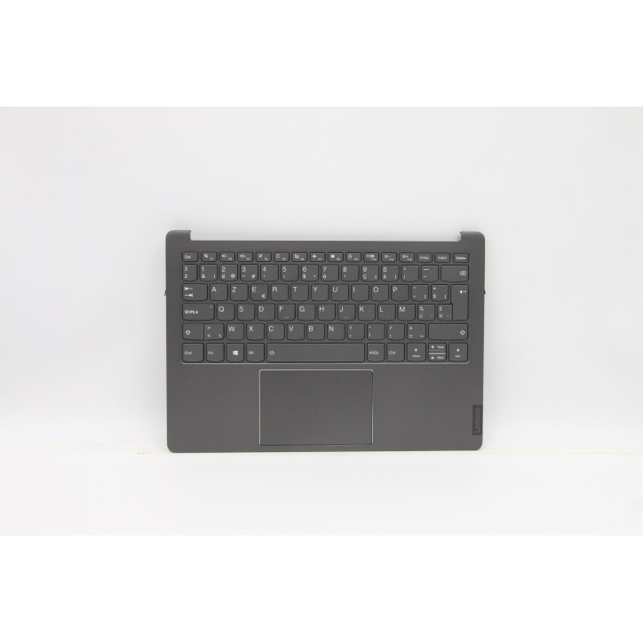 Lenovo 5CB0Z27851 Palmrest Top Case con tastiera, Belga, grigio, Retroilluminazione, UK