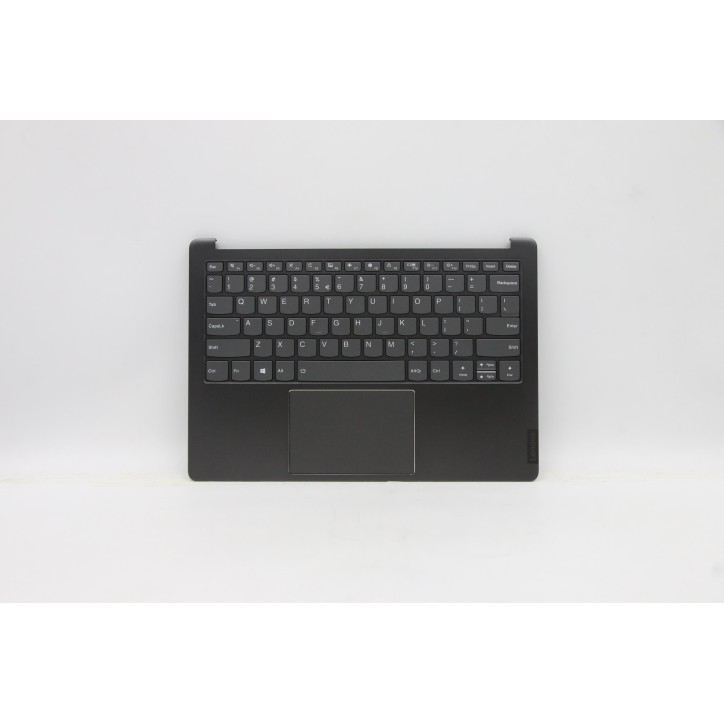 Lenovo 5CB0Z27856 Palmrest Top Case con tastiera, Inglese (Stati Uniti/Europa), Grigio, Retroilluminazione
