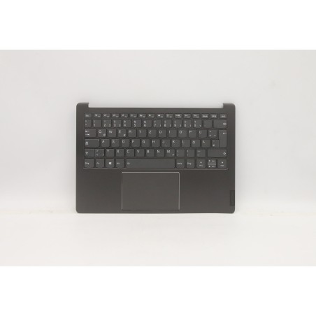 Lenovo 5CB0Z27867 Palmrest Top Case con tastiera, Tedesco, Iron Grey