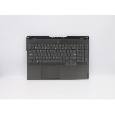 Lenovo 5CB0Z31264 Palmrest Top Case con tastiera, Inglese (Stati Uniti), Retroilluminazione