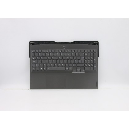 Lenovo 5CB0Z31274 Palmrest Top Case con tastiera, Inglese Regno Unito, Retroilluminazione