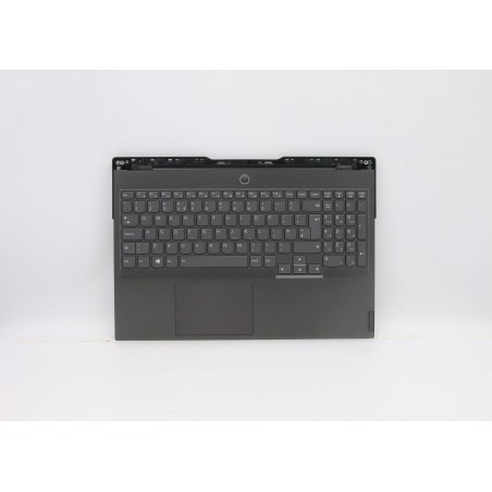 Lenovo 5CB0Z31274 Palmrest Top Case con tastiera, Inglese Regno Unito, Retroilluminazione