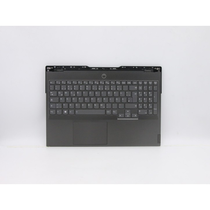 Lenovo 5CB0Z31283 Palmrest Top Case con tastiera, Tedesco, Retroilluminazione