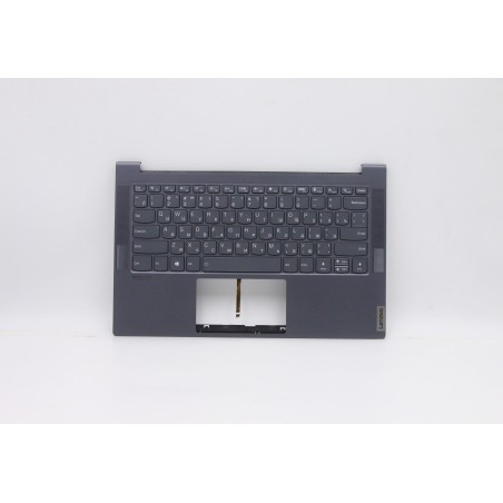 Lenovo 5CB0Z32119 Palmrest Top Case con tastiera, Russo, Grigio, Retroilluminazione