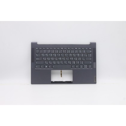 Lenovo 5CB0Z32124 Palmrest Top Case con tastiera, Thailandese, grigio