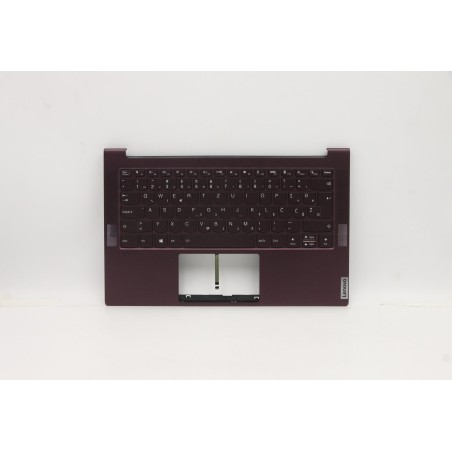 Lenovo 5CB0Z32189 Palmrest Top Case con tastiera, Sloveno, Orchidea