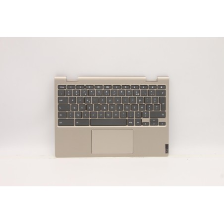 Lenovo 5CB0Z32211 C-Cover with keyboard, French, Almond, Non-Backlight, US