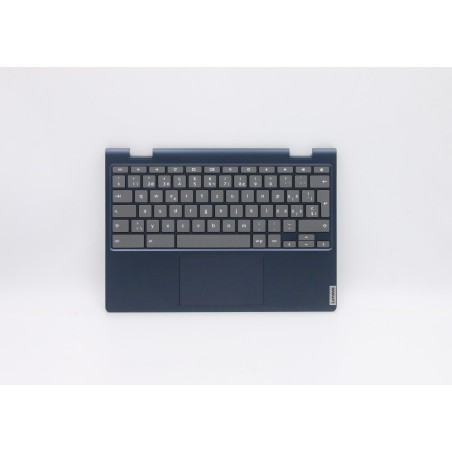 Lenovo 5CB0Z32905 C-Cover with keyboard, Switzerland, Abyss Blue, Non-Backlight, UK