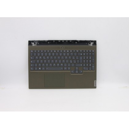 Lenovo 5CB0Z32923 Palmrest Top Case con tastiera, Italiano, Retroilluminazione