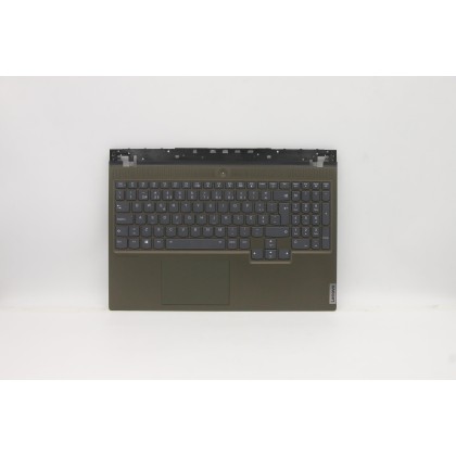 Lenovo 5CB0Z32926 Palmrest Top Case con tastiera, Portoghese, Retroilluminazione