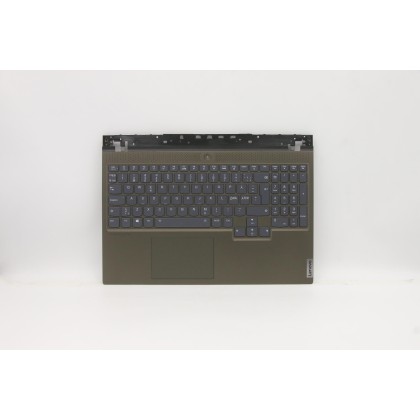 Lenovo 5CB0Z32929 Palmrest Top Case con tastiera, Europa del Nord, Retroilluminazione