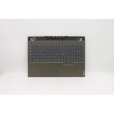 Lenovo 5CB0Z32929 Palmrest Top Case con tastiera, Europa del Nord, Retroilluminazione