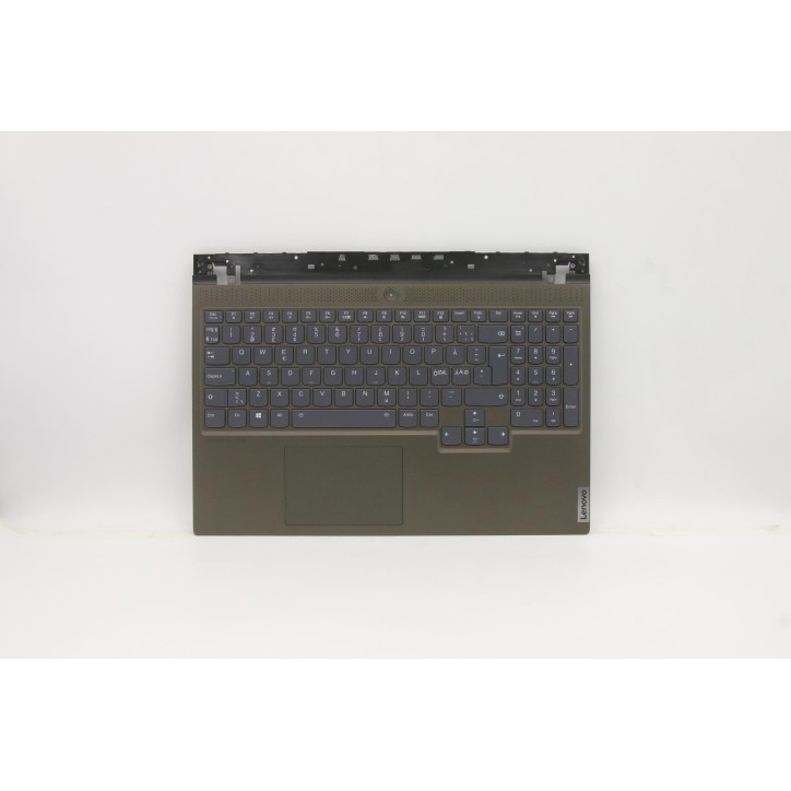 Lenovo 5CB0Z32929 Palmrest Top Case con tastiera, Europa del Nord, Retroilluminazione