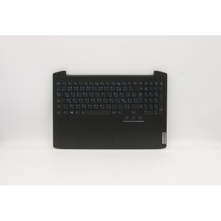Lenovo 5CB0Z33147 Palmrest Top Case con tastiera, Francese (Arabo), Nero onice, Retroilluminazione