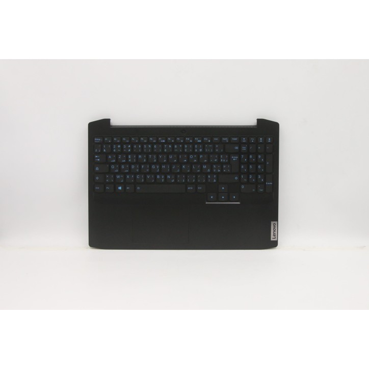 Lenovo 5CB0Z33147 Palmrest Top Case con tastiera, Francese (Arabo), Nero onice, Retroilluminazione